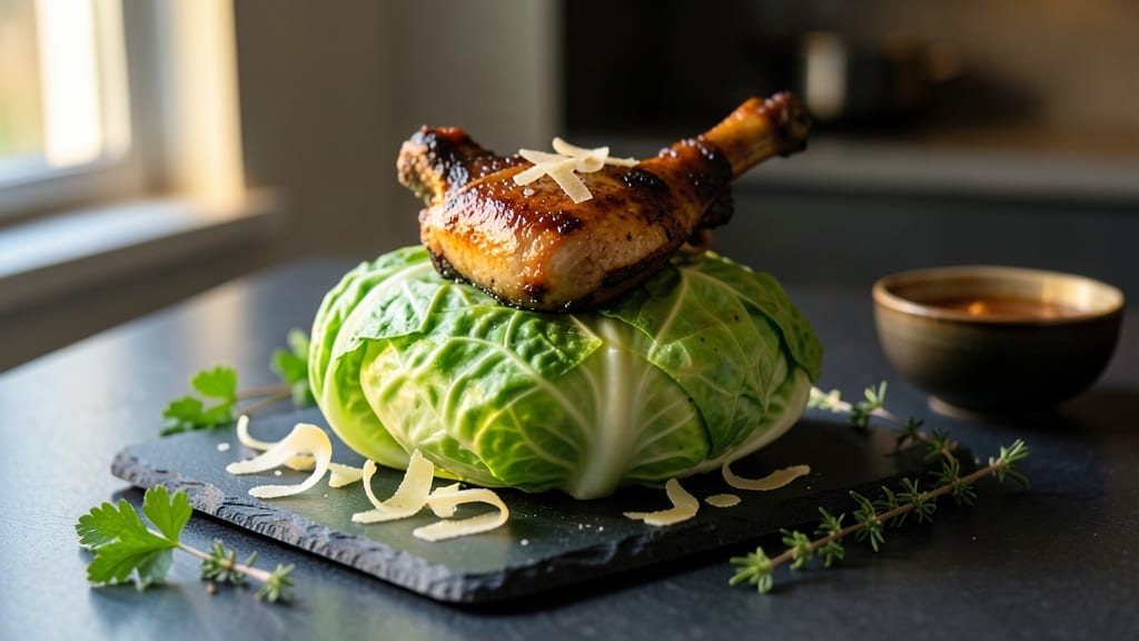 Cabbage and Smoked Turkey Leg Recipe: Slow-Cooked Comfort with Crispy Edges