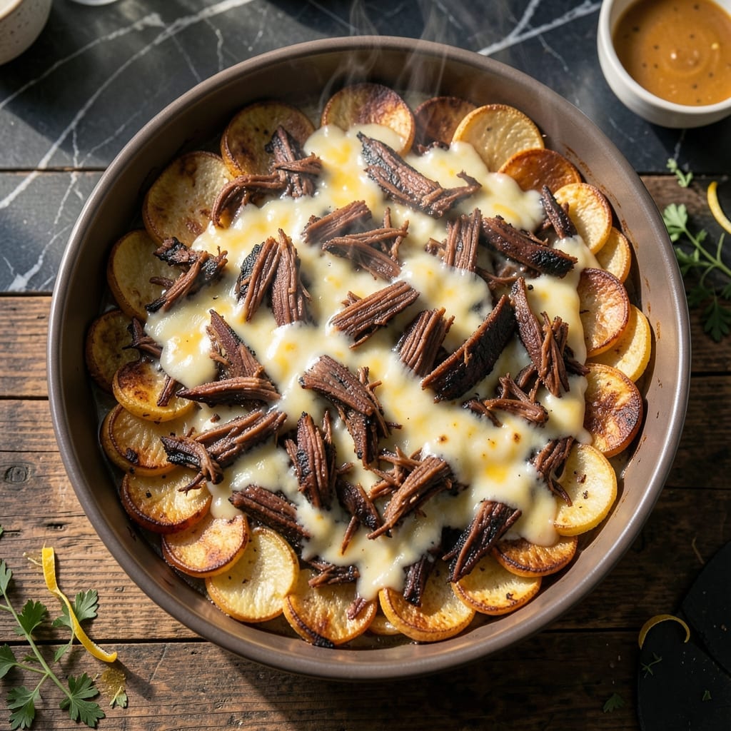 Leftover Brisket Casserole Recipe: Smoky Layers of Comfort