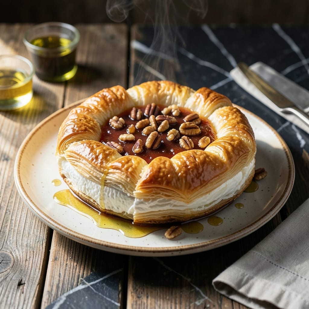 Baked Brie Recipe Puff Pastry: Gooey Center in Flaky Layers