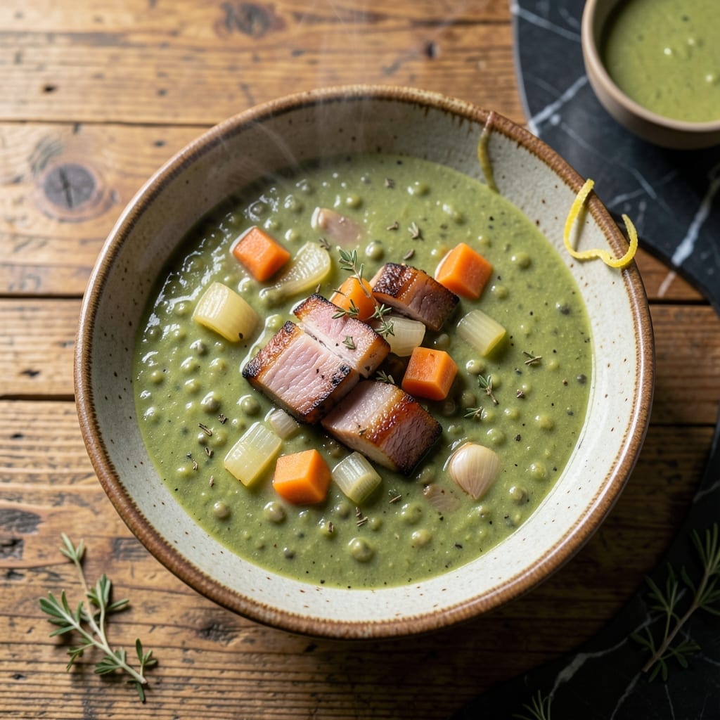 Pea Soup Recipe With Ham: Hearty Bowl of Winter Warmth