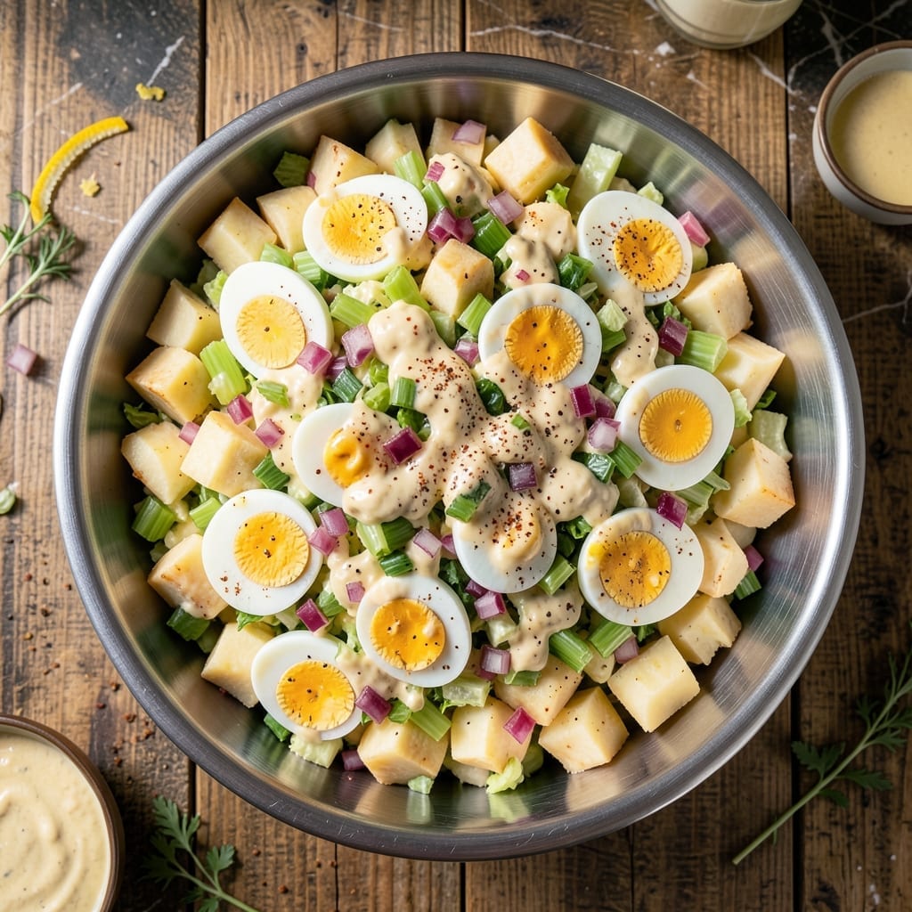 Potato Salad For 100 People Recipe: Crowd-Pleasing Picnic Classic