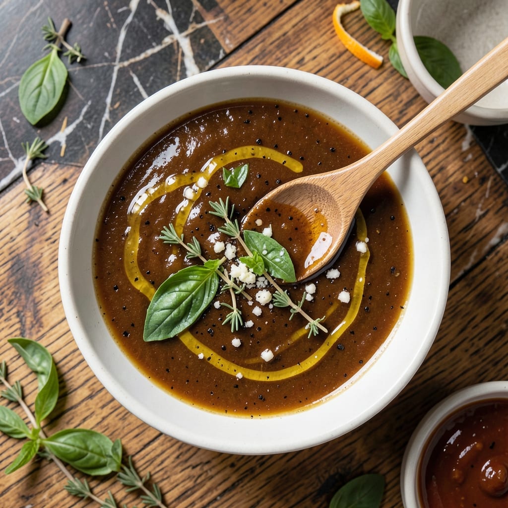 Balsamic Vinegar Salad Dressing Recipe: Tangy-Sweet Emulsion With Herbal Depth