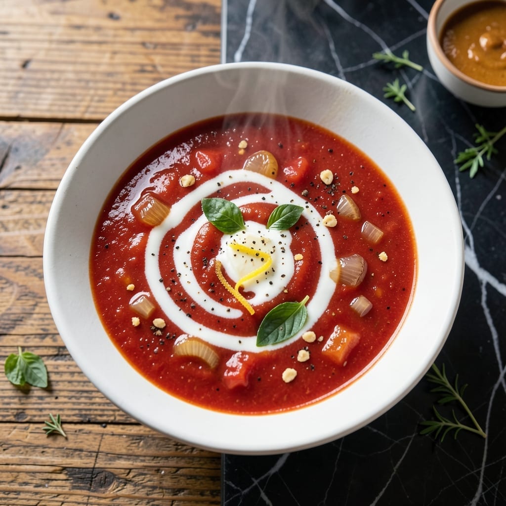California Pizza Kitchen Tomato Soup Recipe: Copycat Creamy Basil Bliss