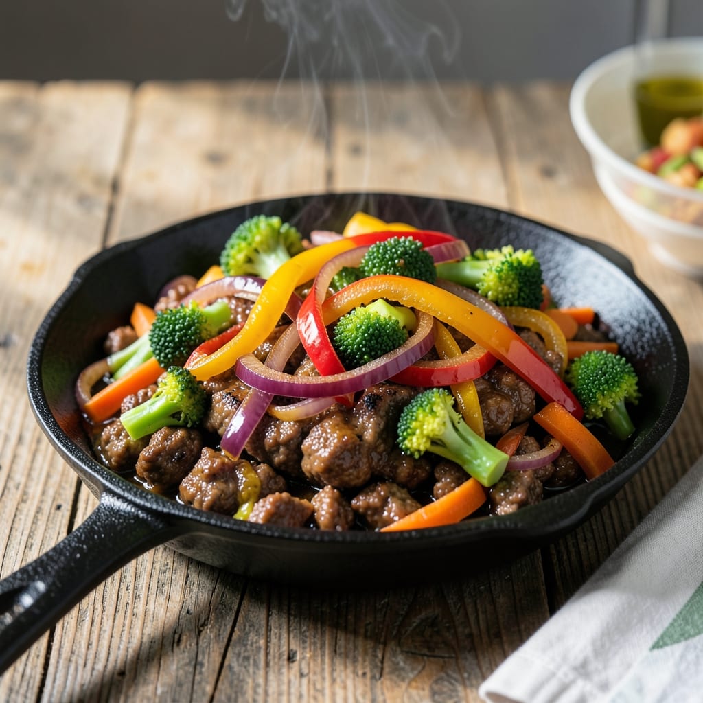 Hamburger Stir Fry Recipe Healthy: Lean Protein and Veggie-Packed Dinner