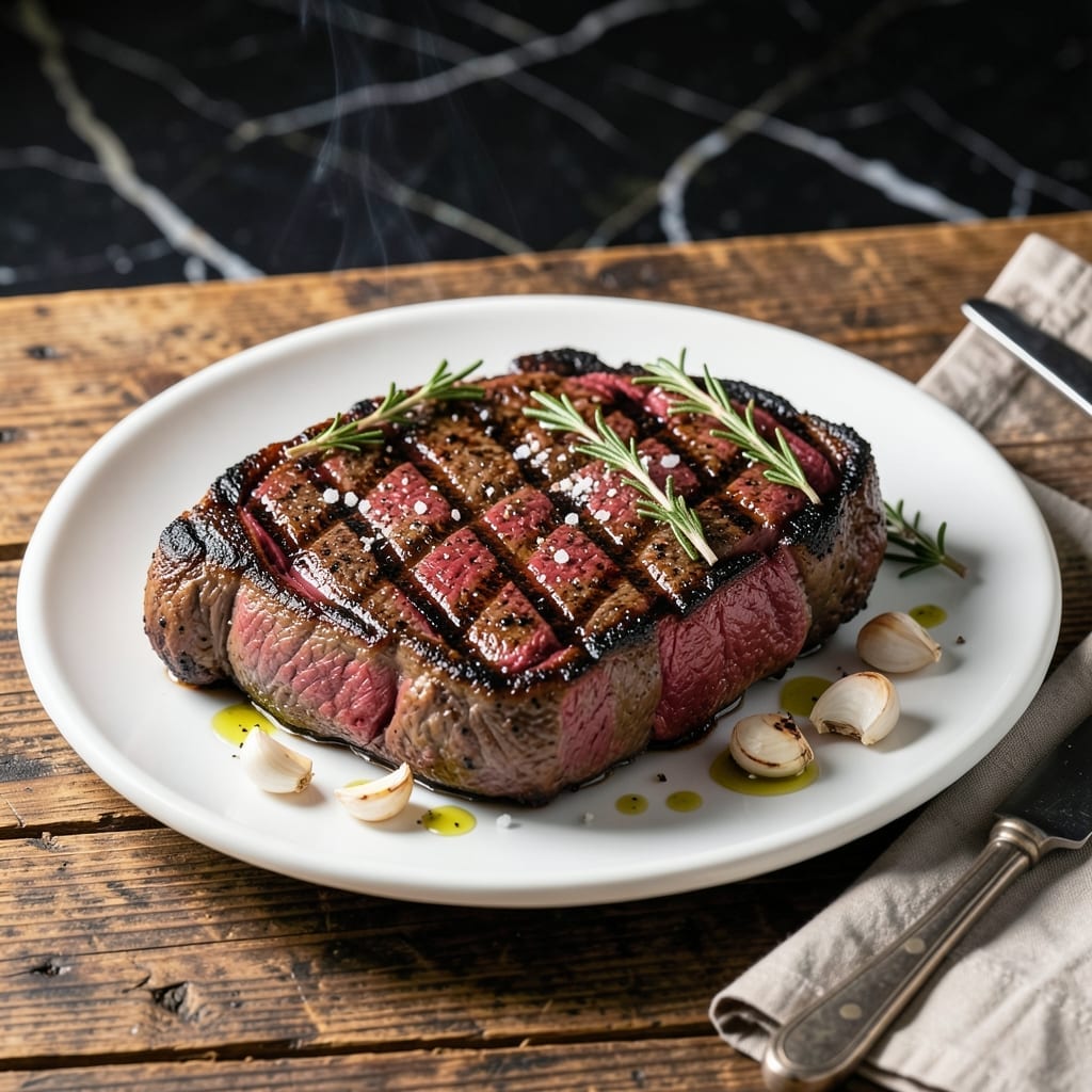 Bobby Flay's Grilled Rib Eye Steak Recipe: Reverse Sear for Even Doneness