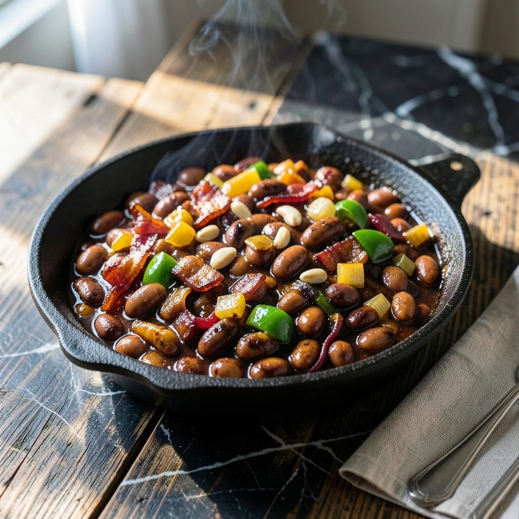 Spicy BBQ Baked Beans Recipe: Smoky Sweetness With a Kick