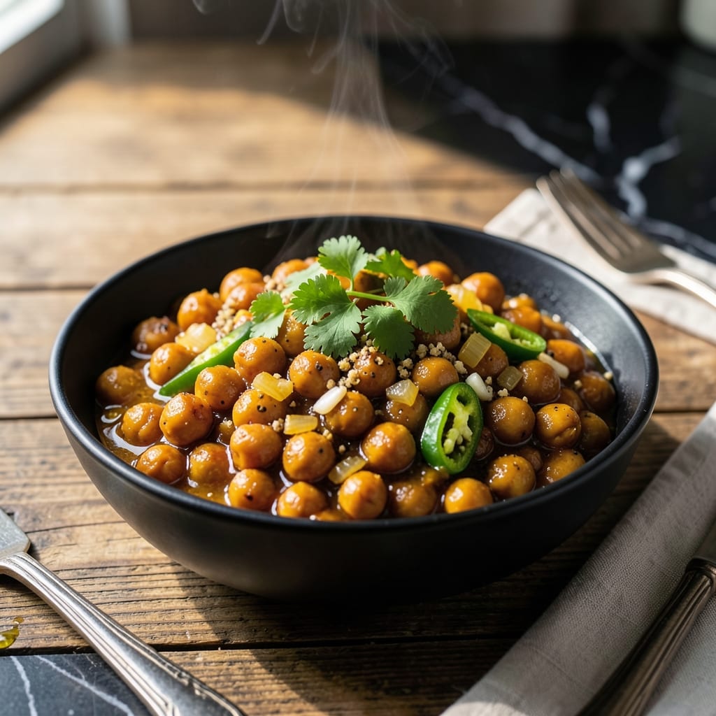 Kala Chana Recipe Your Food Lab: North Indian Spiced Chickpeas in 30 Minutes