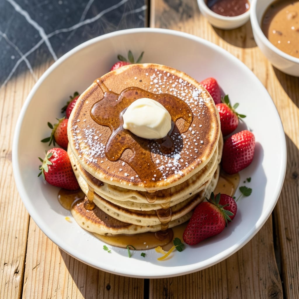 Basic Pancake Recipe Without Baking Powder: Fluffy Stacks With Simple Swaps