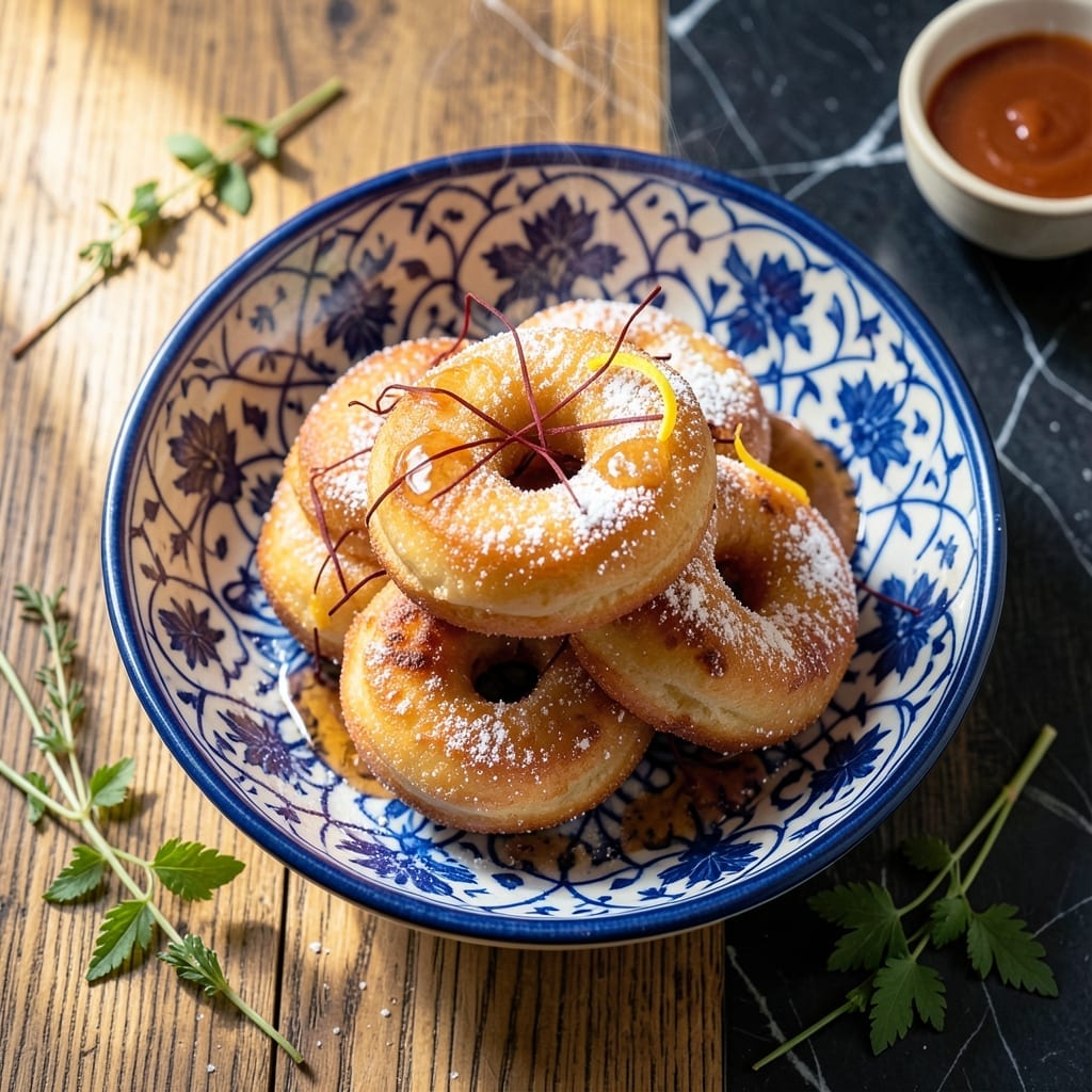 Persian Donut Recipe: Crispy Golden Bites With Cardamom Aroma