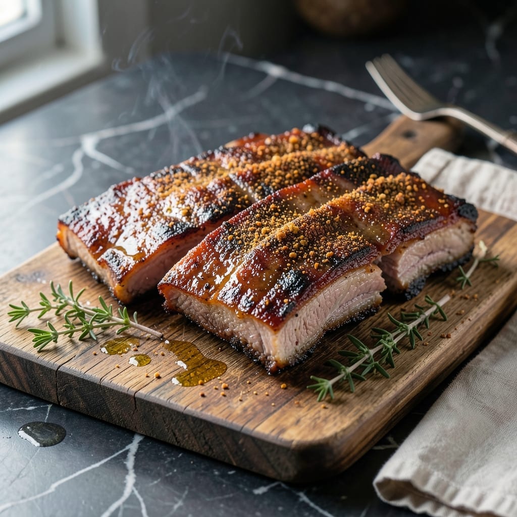 Pork Ribs Recipe Oven Then Grill: Two-Step Method for Smoky Tenderness