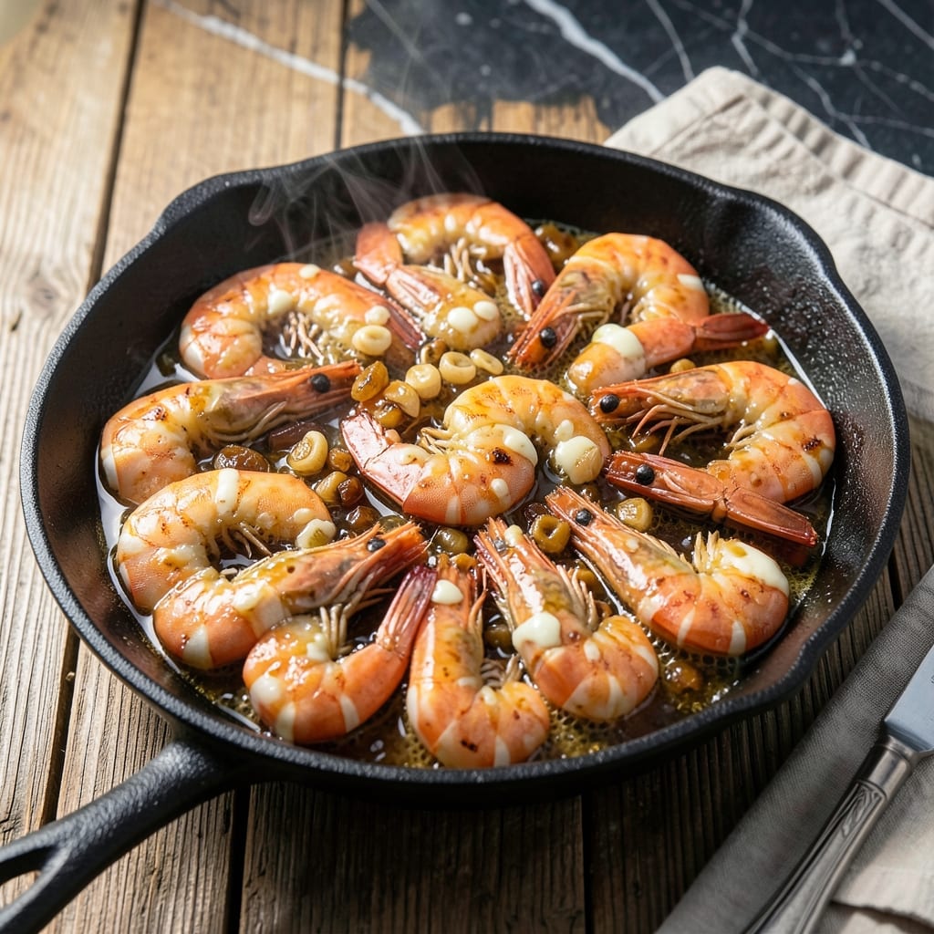 Drunken Shrimp Recipe Beer: Garlicky Ale-Infused Delight