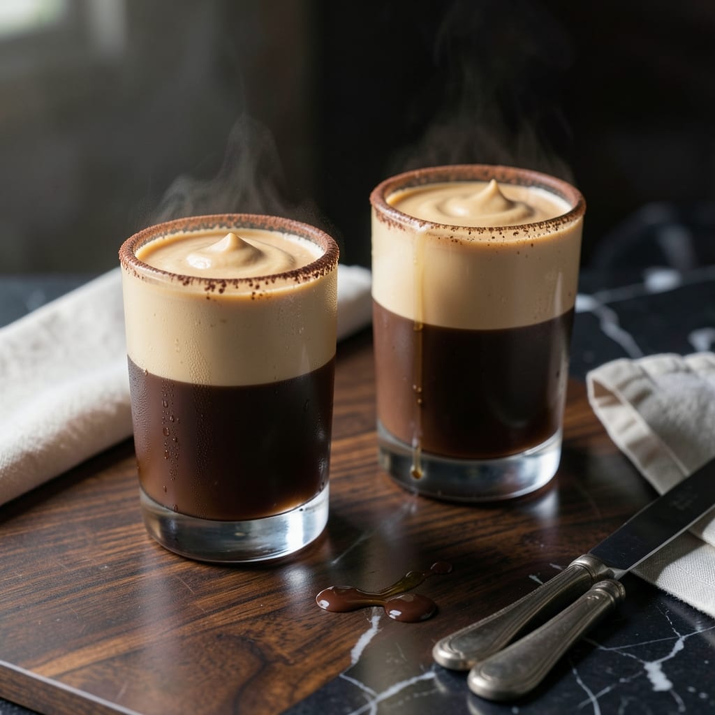Buckeye Shot Recipe: Chocolate-Peanut Butter Layered Delight
