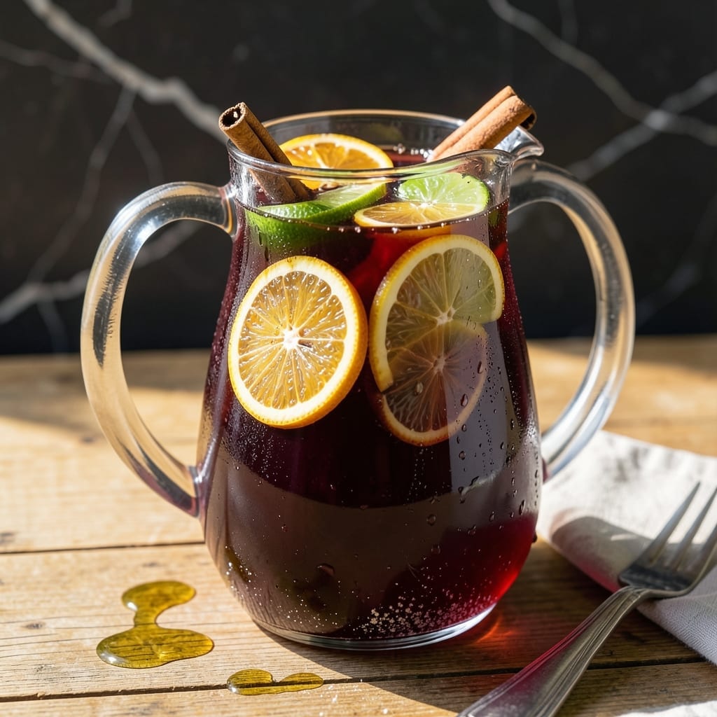 Columbia Sangria Recipe: Spanish-Style Pitcher With Fresh Citrus