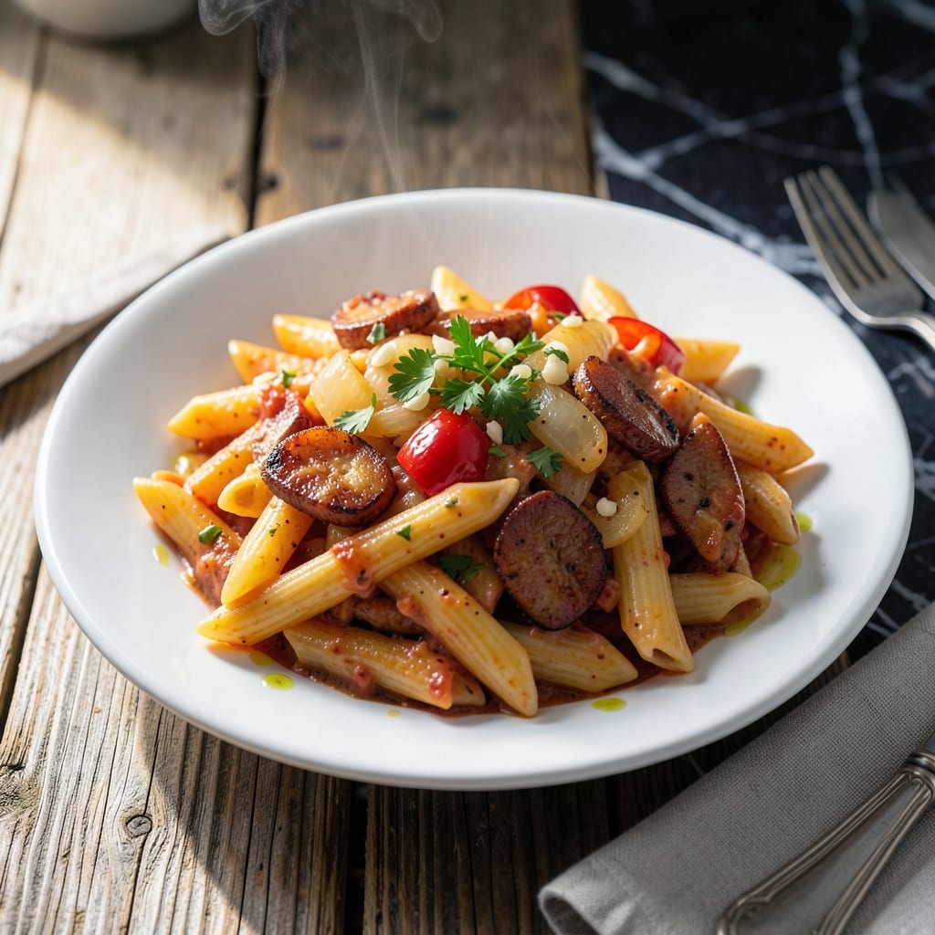 Cheddars Cajun Pasta Recipe: Spicy Creamy Noodles With Andouille