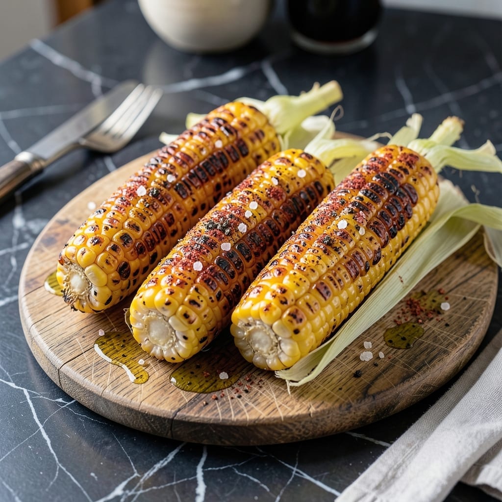 Roasted Corn Grill Recipe: Charred Sweetness Straight From The Cob
