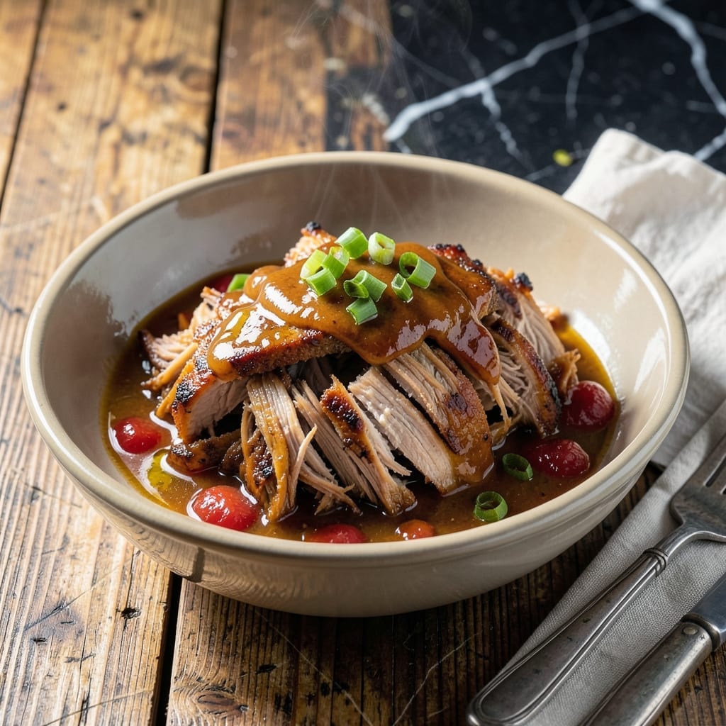 Carolina BBQ Crock Pot Recipe: Tangy Vinegar Sauce With Pull-Apart Pork