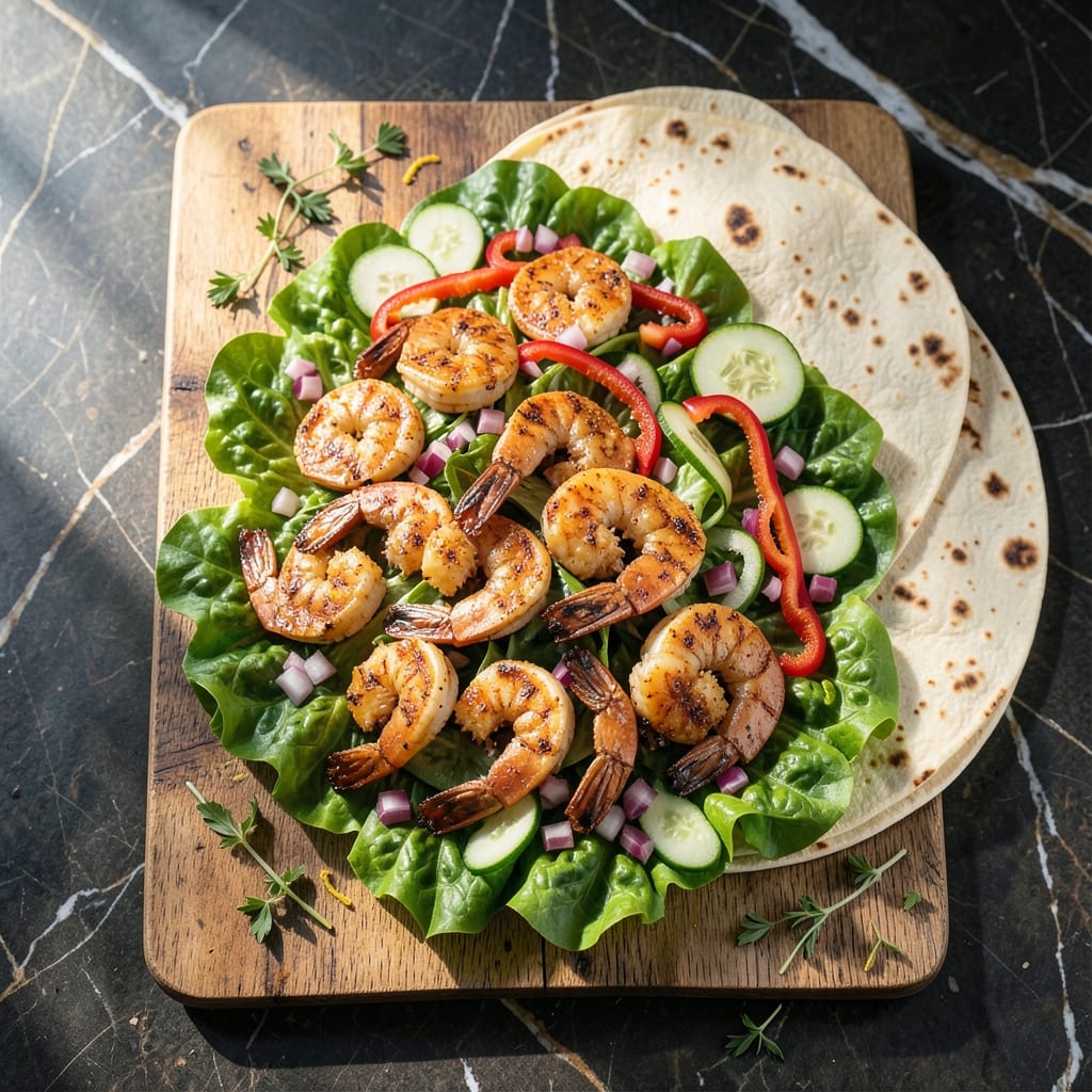 Shrimp Wraps Recipe: Fresh and Zesty Lunch in Minutes