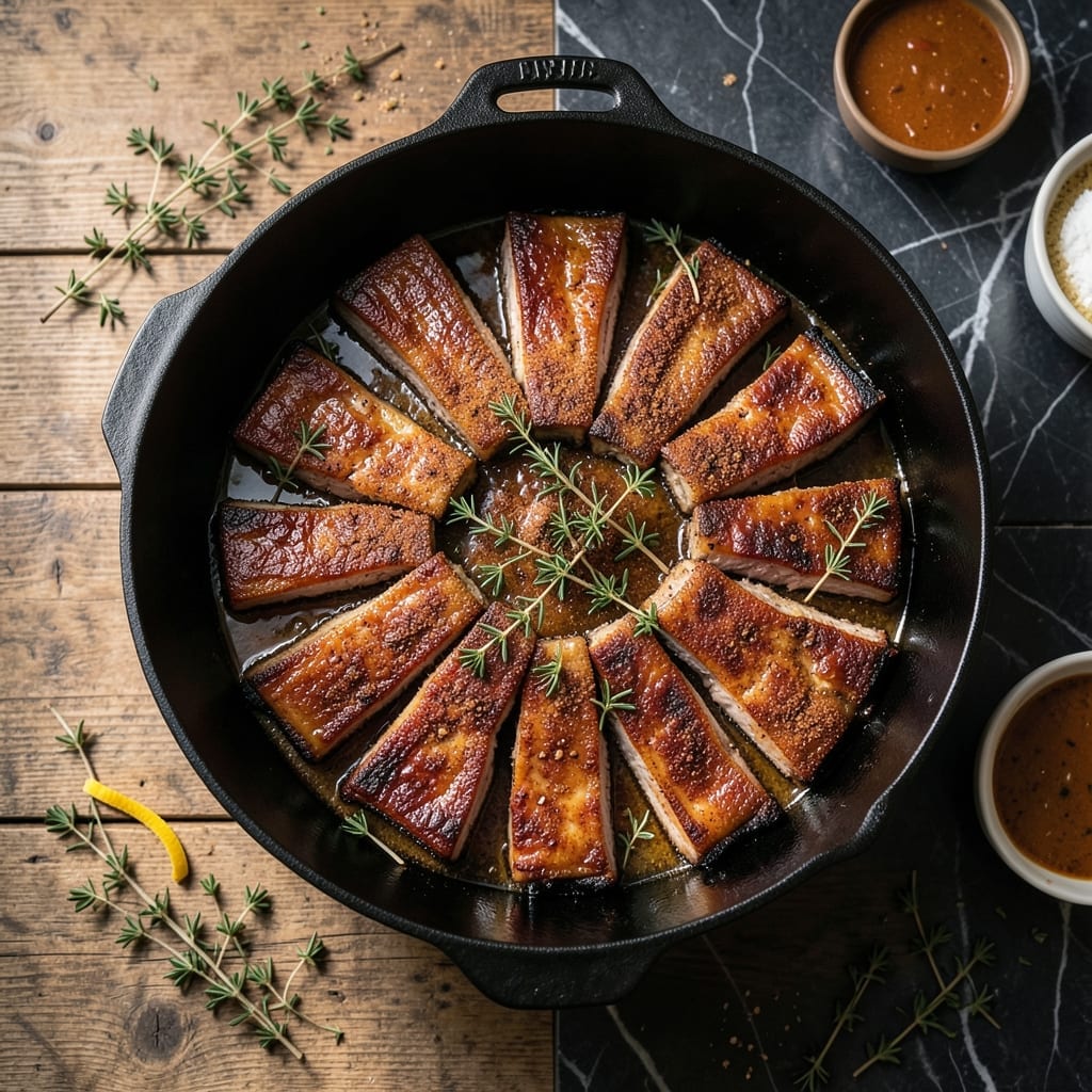 Dutch Oven Pork Ribs Recipe: Slow-Braised to Meat-Falling-Off-The-Bone