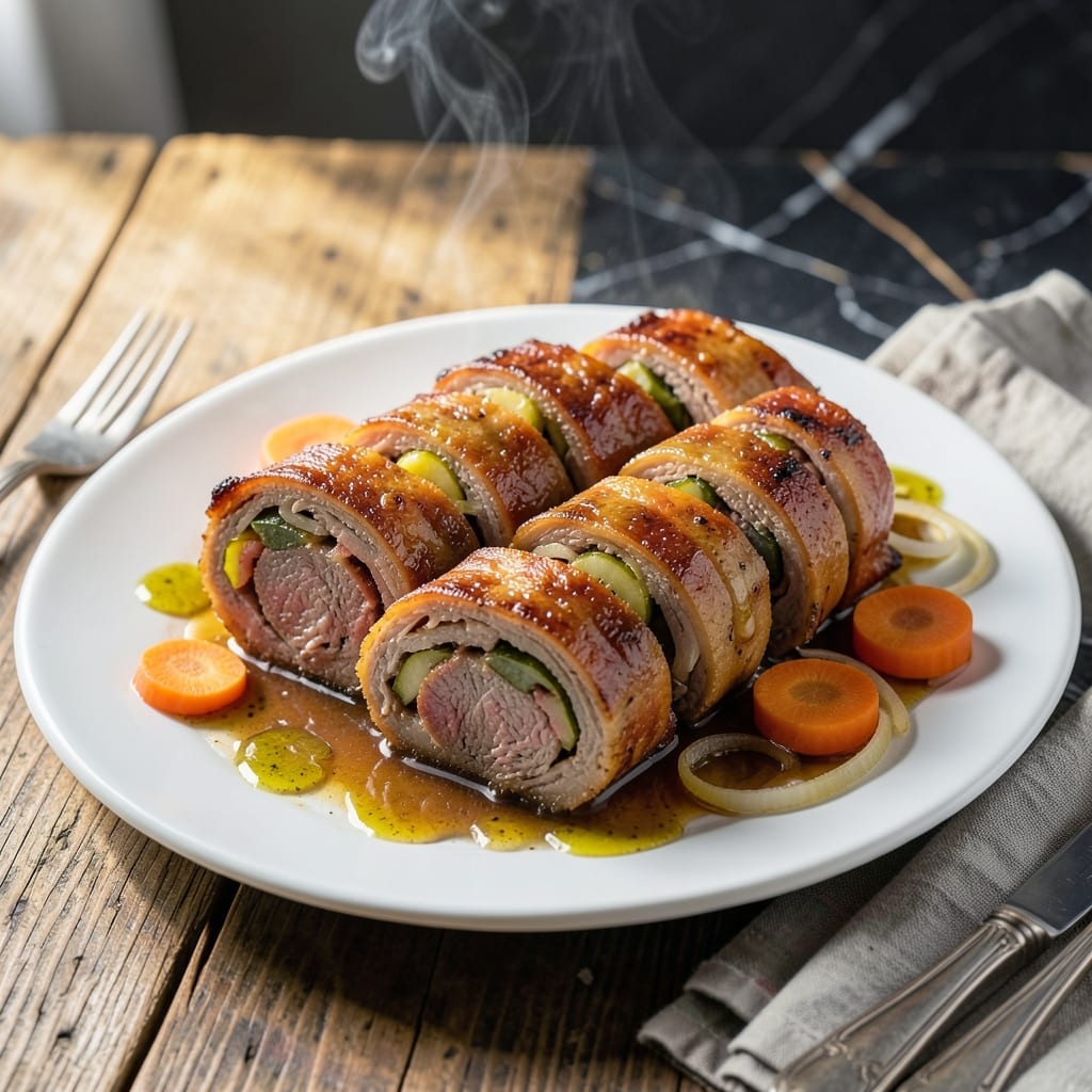 Instant Pot Recipe for Beef Rouladen: Pressure-Cooked German Comfort