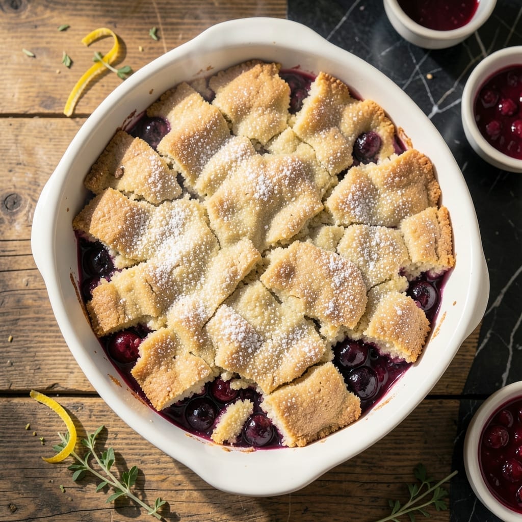 Bisquick Berry Cobbler Recipe: Warm Fruit Under Golden Biscuit Topping