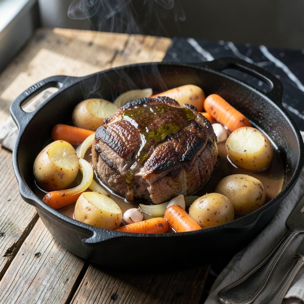 Easy Pot Roast Recipe in Crock Pot: Set-It-and-Forget-It Meal Prep Magic