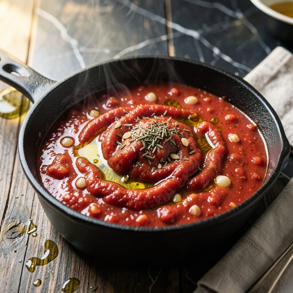 Recipe For Pasta Sauce Using Canned Tomatoes: Bright Tomato Essence in 20 Minutes
