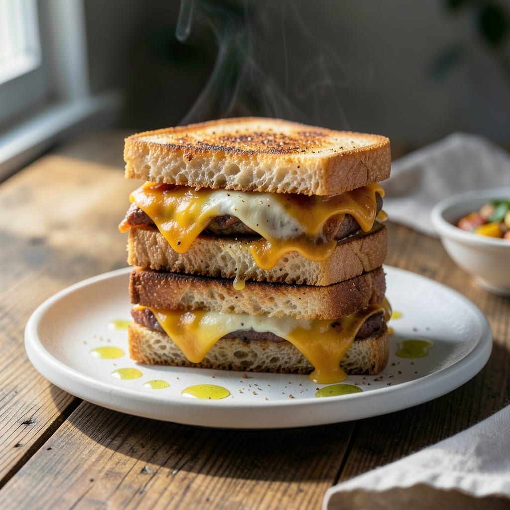 Diabetic Grilled Cheese Sandwich Recipe: Low-Carb Melty Goodness