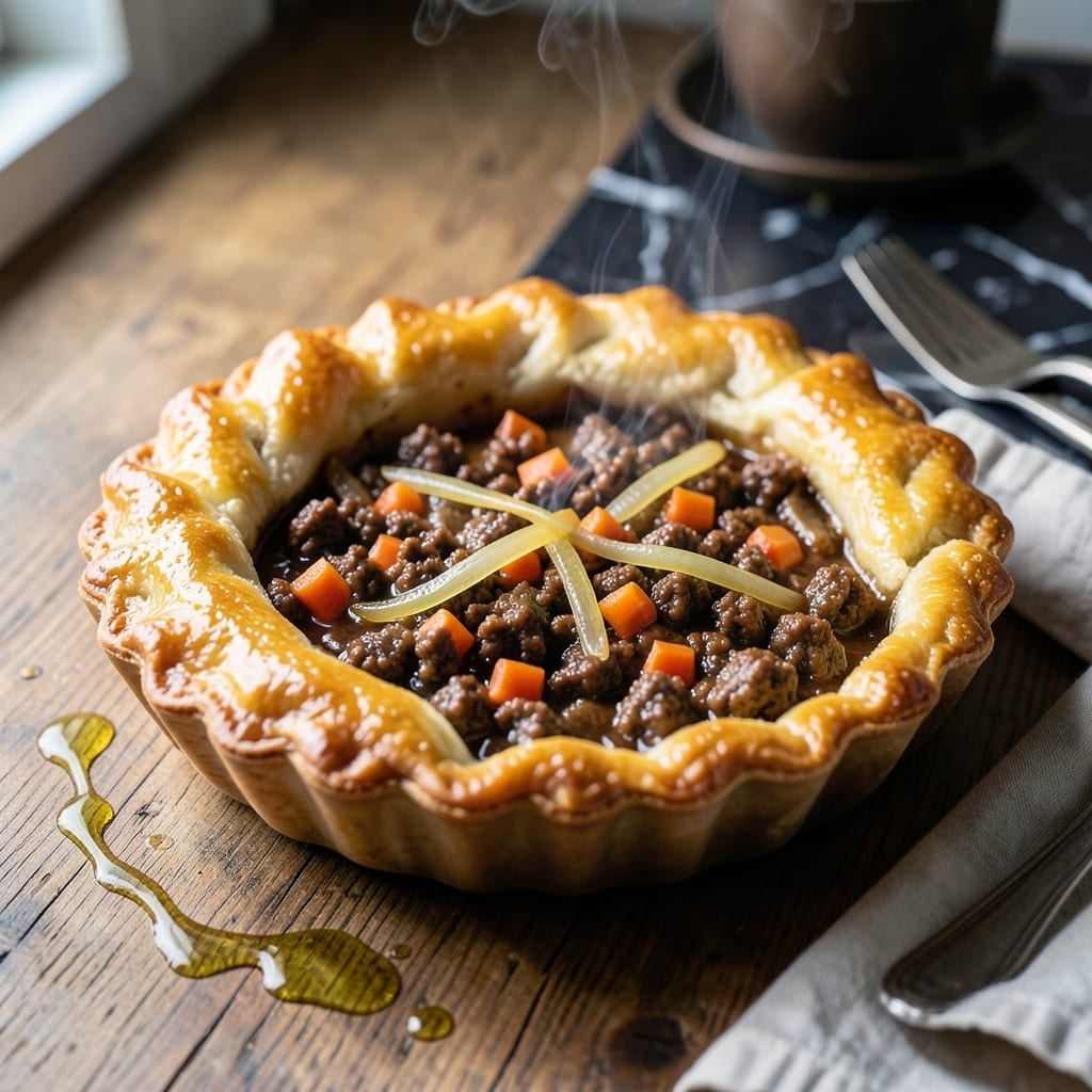 Recipe Beef Mince Pie: Classic British Comfort with Flaky Pastry
