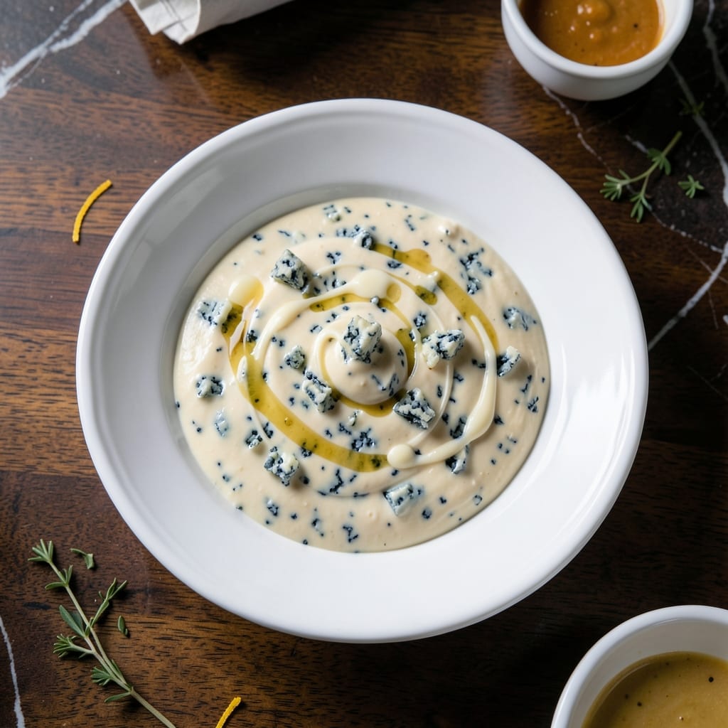 Capital Grille Blue Cheese Dressing Recipe: Tangy Cream With Crumbled Blue Cheese
