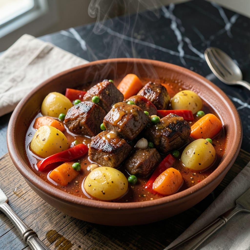 Kalderetang Baka Recipe Tagalog: Savory Filipino Beef Stew with Liver Spread
