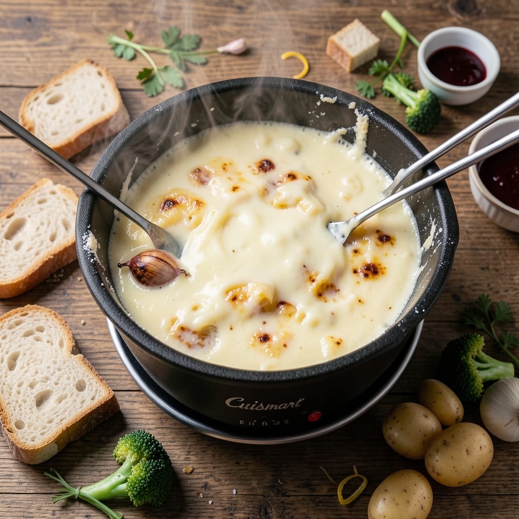 Cuisinart Fondue Recipe: Melty Cheese Perfection for Parties