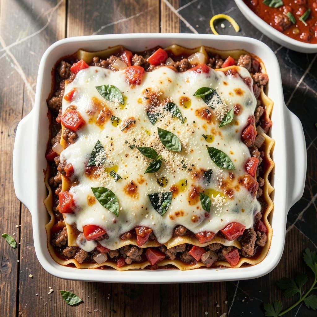 Lasagna Recipe Without Boiling Noodles: Oven-Ready Layers of Rich Indulgence
