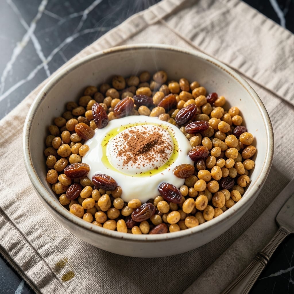 Hot Grape Nuts Recipe: Warm Spiced Cereal With Raisin Burst