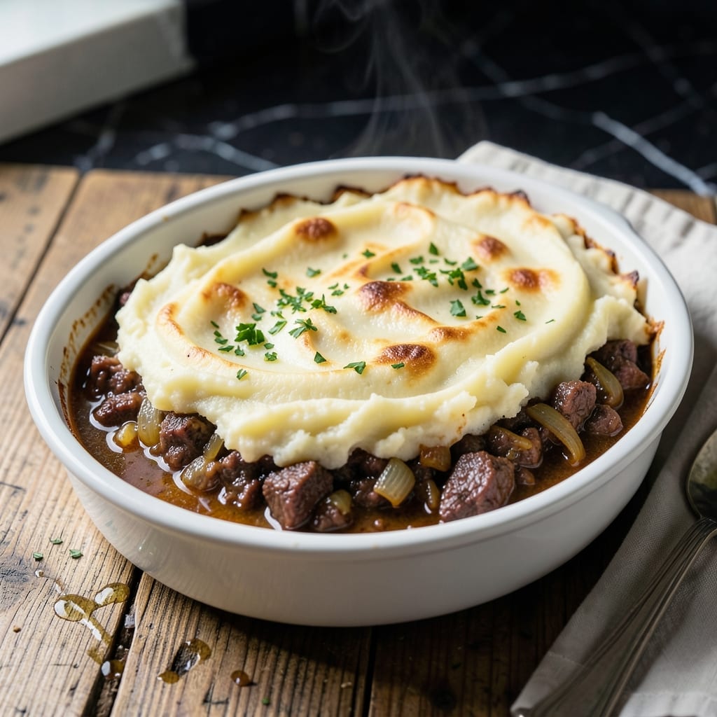 Shepherd's Pie Recipe Using Leftover Roast Beef: Savory Reinvention With Mashed Crown