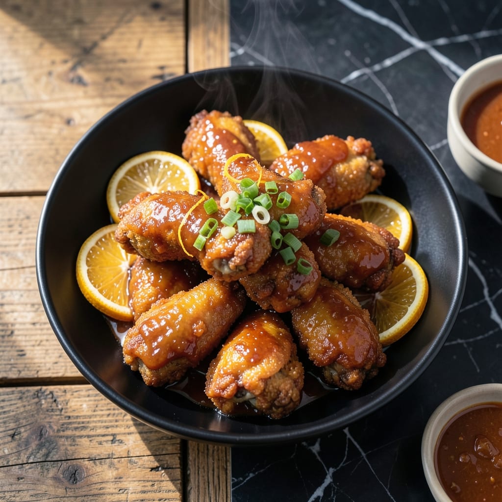 Orange Chicken Wings Recipe Fried: Crispy Citrus Glaze for Game Day