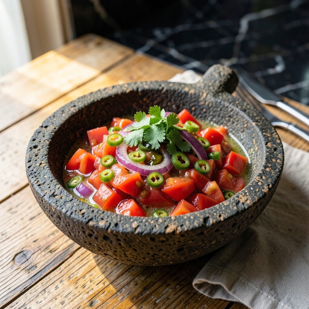 Mexican Restaurant Salsa Recipe Fresh Tomatoes: Authentic Pico DE Gallo With Garden Freshness