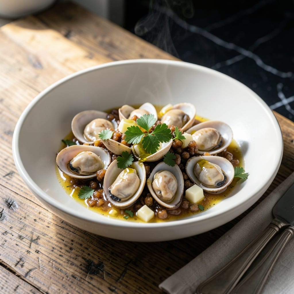 Arctic Surf Clam Recipe: Briny Sweetness in a Garlicky Broth