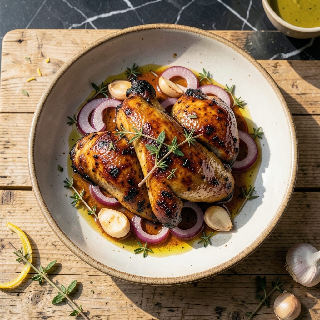 Greek Barbecue Chicken Recipe: Lemon and Oregano Grilled Mastery