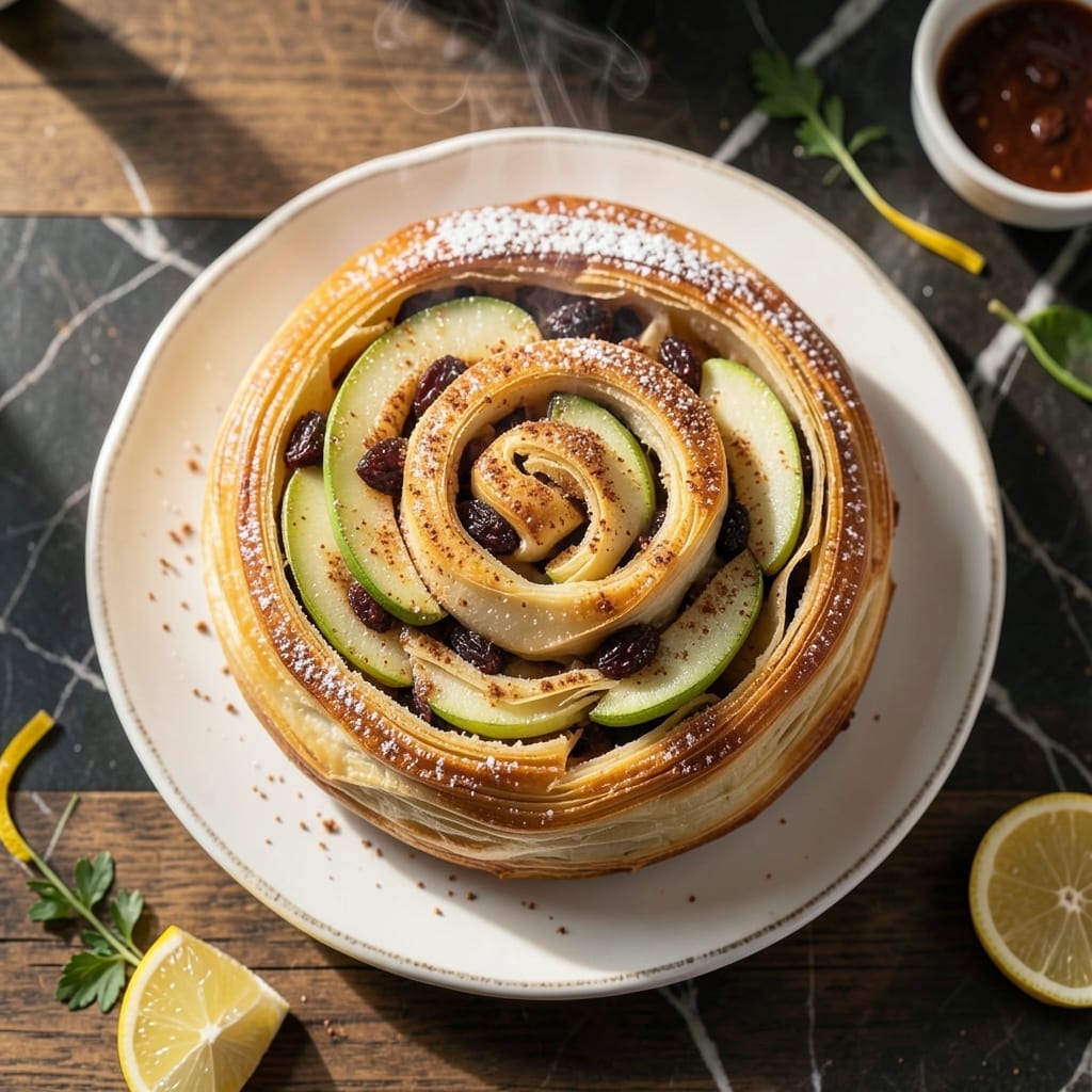 Recipe For Apple Strudel Using Filo Pastry: Flaky Layers With Spiced Fruit Filling