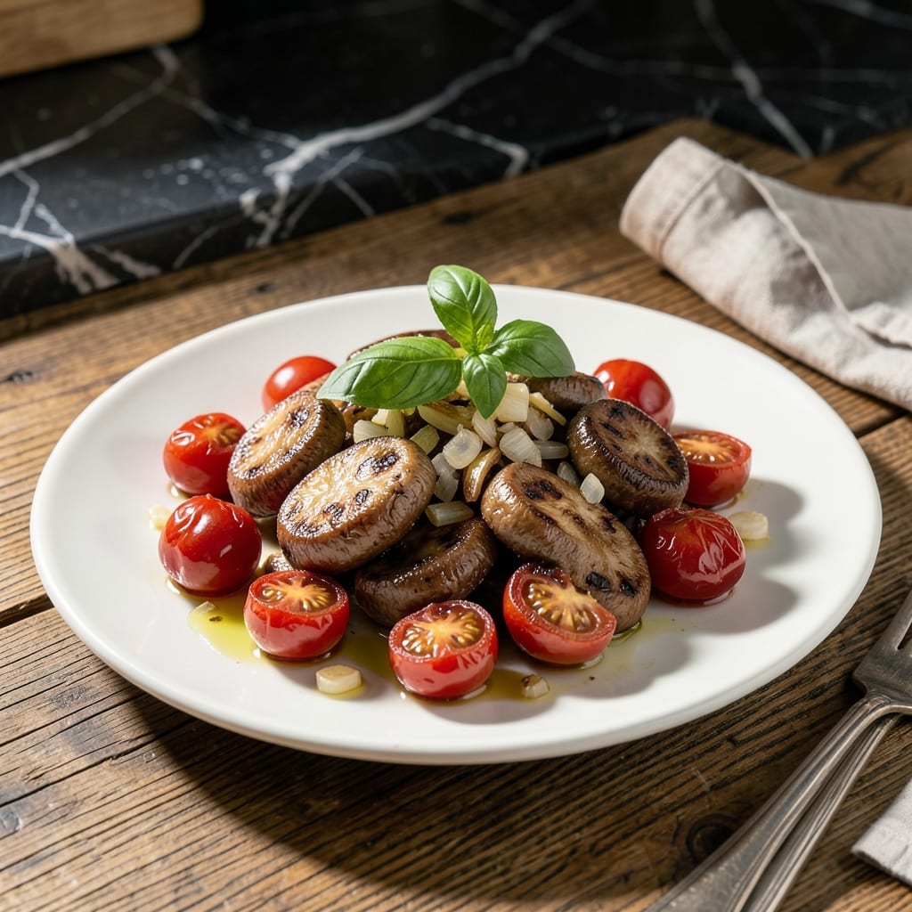 Mushroom and Cherry Tomato Recipe: Sautéed Garden Freshness in Minutes