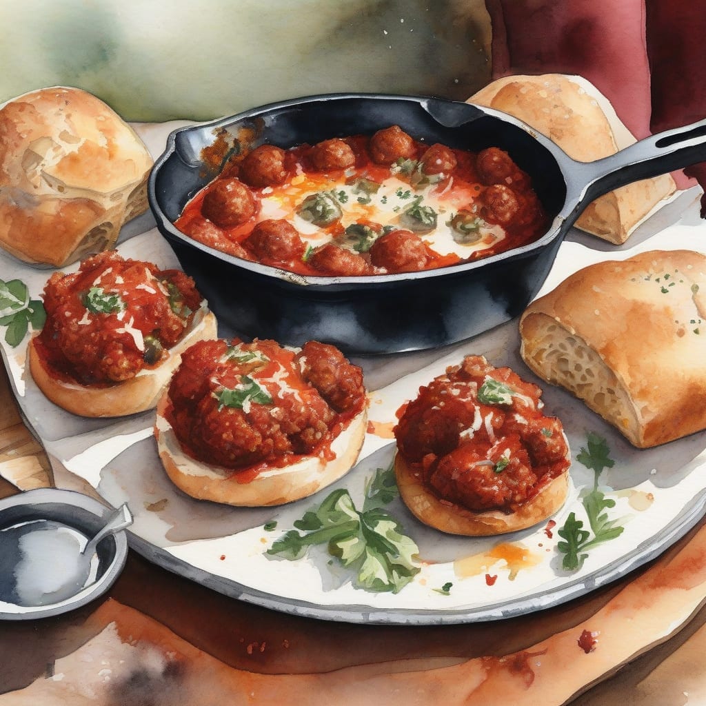 meatball sub bites recipe