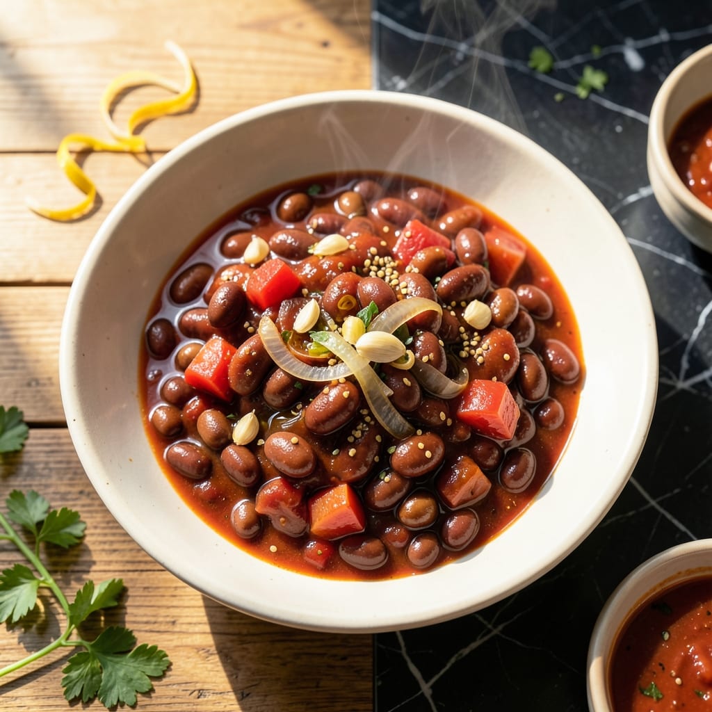 Lebanese Fasolia Recipe Red Beans: Middle Eastern Stew With Tomato Depth