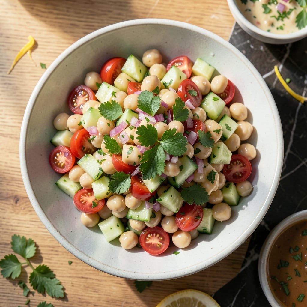 Aldi Chickpea Salad Recipe: Zesty Mediterranean Freshness in Every Bite