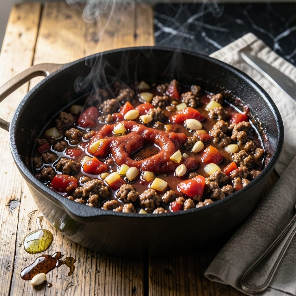 Meat Sauce Recipe Ground Beef: Rich Simmered Bolognese Depth Meat Sauce Recipe Ground Beef: Rich Simmered Bolognese Depth