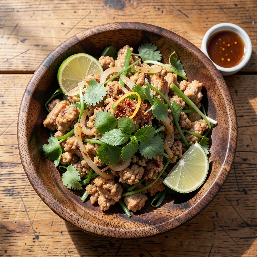Recipe for Larb Thai Salad: Bold Flavors With Fresh Herbs