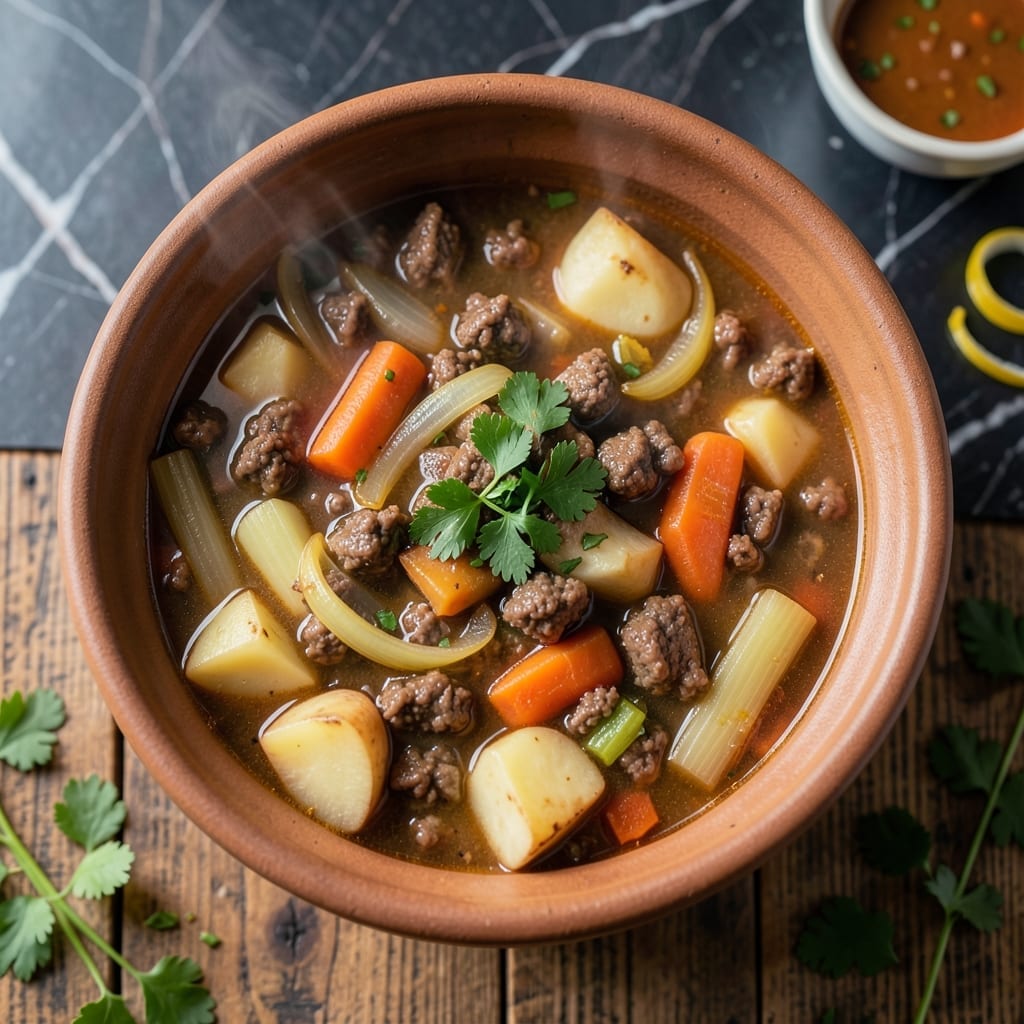 Veggie Beef Soup Recipe Crock Pot: Slow-Cooked Hearty Comfort