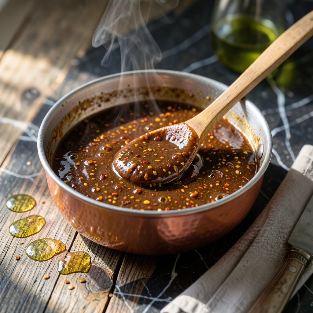 Cajun BBQ Sauce Recipe: Spicy Sweet Fusion with Smoky Depth detailed visual guide