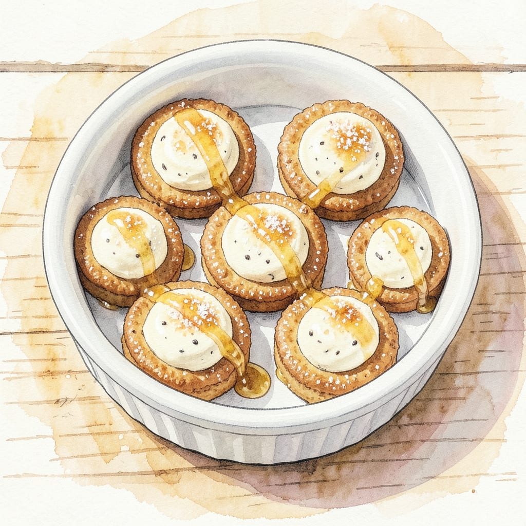 Cake Pucks Recipe: Mini Cheesecake Bites With Perfect Portions illustration with key details
