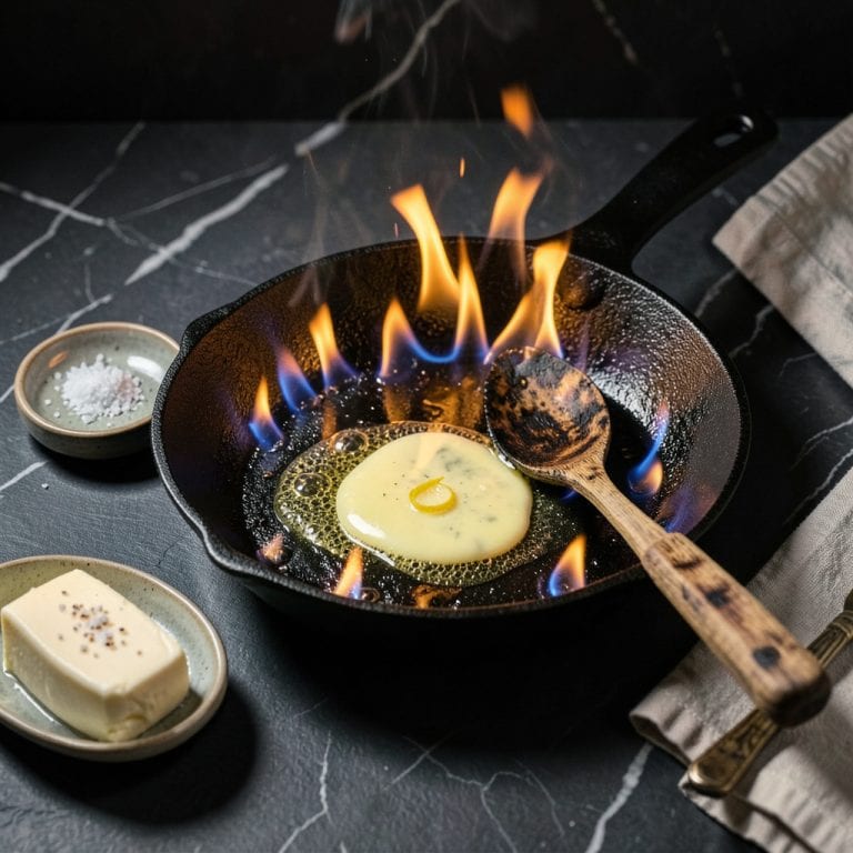Can Butter Catch on Fire: Smoke Point Facts and Safe Cooking Tips example with annotations