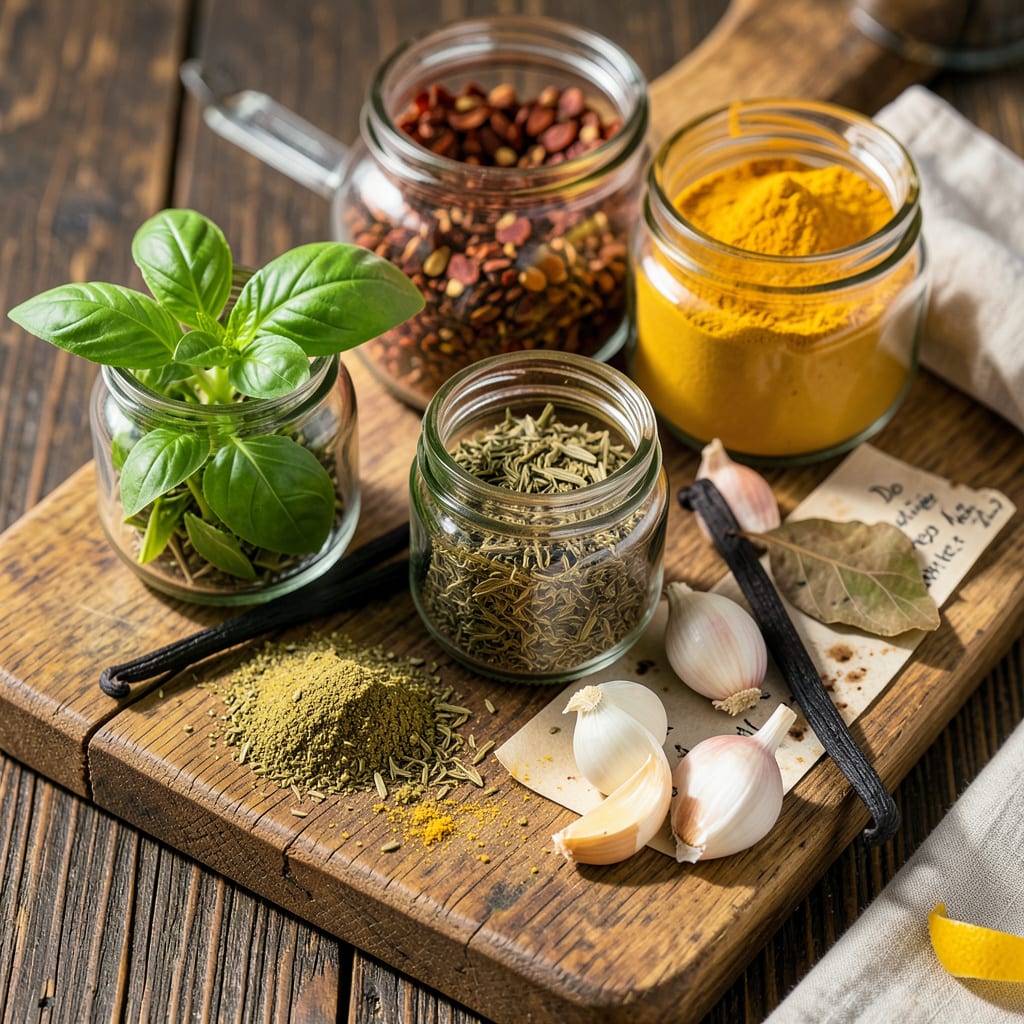 Visual representation of Can Dried Herbs Go Bad: Shelf Life, Signs of Spoilage, and Storage Tips